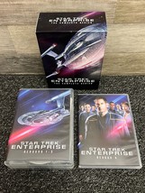 Star Trek Enterprise: The Complete Series ~Season 1-4 (DVD, 27 Disc Box ... - £32.75 GBP