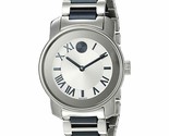 Movado 3600354 Bold Silver Dial Two-tone Ladies Watch - £214.99 GBP
