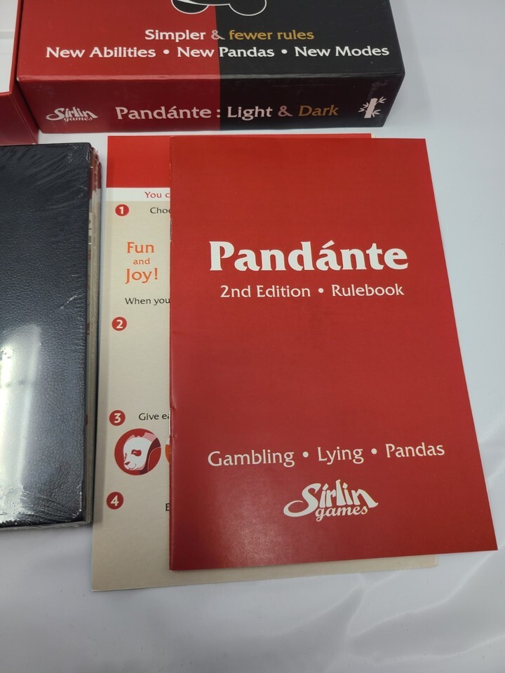 NEW Pandante - Light & Dark Expansion (Sirlin Games) Open Box Item image 2