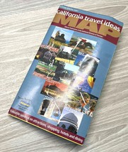 2001 California Travel Ideas Map Official Tourism Fold Out Map - $9.99