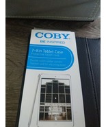 New Colby 7-8&quot; Protective Tablet Case Black. Includes cloth and silver  ... - €12,70 EUR
