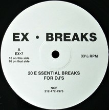 EX-BREAKS &quot;20 Essential Breaks For Dj&#39;s&quot; 1993 Vinyl 12&quot; Single EX-07 ~Rare~ Htf - £21.08 GBP