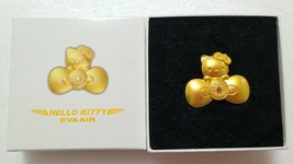 Hello Kitty EVA AIR Nakayoshi Jet Collaboration Pin Badge Limited No1 In stock  - £65.68 GBP