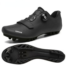 Professional Mountain Bike Shoes Cycling Sneakers MTB Men Road Speed Rac... - $71.21
