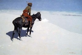 The Scout, Friends or Foes by Frederic Remington - Art Print - £17.25 GBP+