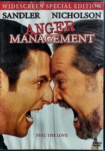 Anger Management [DVD 2003 Widescreen] Adam Sandler, Jack Nicholson - $21.18 MXN