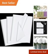 120 Sheets White Tissue Paper 20x14 Inches for Events &amp; Decorations - $19.75