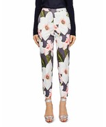 NWT TED BAKER LONDON (2) 6 Chatsworth tapered pants trousers slacks flor... - £112.17 GBP