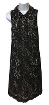 J.Crew Women&#39;s  Dress Black Lace Beige Lining Cotton Size US 6 NEW - $69.79