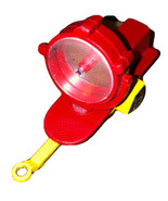 Maisto Vintage Red Spotlight With Yellow Accents - £2.27 GBP