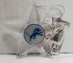 Detroit Lions Acrylic Star Ornament - NFL - $11.63