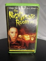 VHS The Nightmare Room - Camp Nowhere w/ Clamshell Case R.L. Stine Amand... - £7.86 GBP