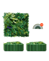 VEVOR Artificial Grass Wall Panels, 12 PCS 20 x 20 inch, 3D Boxwood  Panel - $1,908.93 MXN
