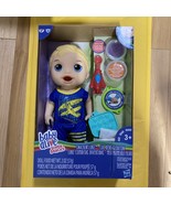 Hasbro Baby Alive Super Snacks Snackin&#39; Luke Doll Blonde Hair Food Acces... - $1,504.60 MXN