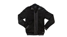 Ted Baker London Full Zip Men&#39;s Black and Grey Track Jacket Sz 2(Small)  - $47.81 CAD