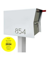 Retrobox Locking Package Dropbox in ARCTIC WHITE: post mounted Mailbox - $10,751.91 MXN