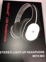 10 XHeadsets Ear PodOk WeGlowZ LED Headphones Stereo Light Up Headphone ... - $41.73