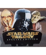 1997 Star Wars Trilogy SE Cardboard Store Display Darth Vader, Yoda C3PO - £101.98 GBP