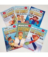 Lot of 6 FLAT STANLEY Early Reading Books-  I Can Read! Level 2 Scholastic- - $243.25 MXN