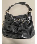 Francesco Biasia Vintage Pebbled Leather Medium Hobo bag Black - $75.00