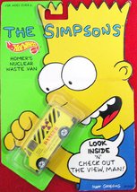 Hot Wheels The Simpsons Homer&#39;s Nuclear Waste Van - £33.58 GBP