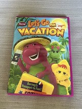 Barney Let’s Go On Vacation DVD Case And Slipcover The Purple Dinosaur - £15.81 GBP