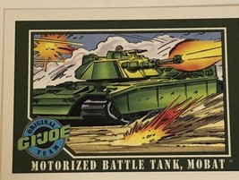 GI Joe 1991 Vintage Trading Card #60 Mobat - £1.52 GBP