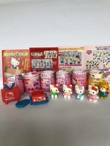 Sanrio Wonder Capsule Figures Lot of 7 Hello Kitty Mini Mascot 2001 - £53.72 GBP