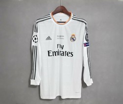 Real Madrid Final Lisbon 2014 Di Maria Ramos Marcelo Ronaldo Bale Soccer Jersey - £67.35 GBP