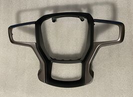 OEM metallic liquid gray steering wheel trim with black insert 2019+ Chevy - $14.24