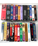 Lot of 24 New Sealed VHS Movies Tapes Hoosiers Breakfast Club Schindler&#39;... - $74.24