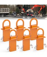Stake Pocket Tie down D Rings 6 PCS, Heavy Duty 5/8” Stake Pocket Tie do... - $140.07 CAD