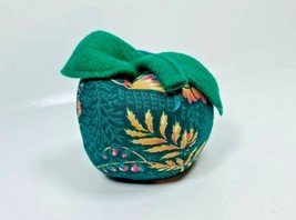 Green Apple Pin Needle Cushion Craft DIY Arts Tool Home Supplies Fabric - £6.33 GBP