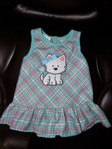 Youngland Baby Plaid Dog Dress Size 18 Months Girl&#39;s EUC - $23.00
