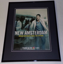 New Amsterdam 2018 NBC 11x14 Framed ORIGINAL Advertisement - £27.65 GBP