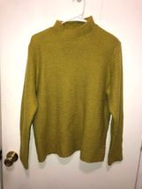 Vintage Karen Scott Pullover Turtleneck Sweater SZ Large - £7.11 GBP