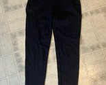Ann Taylor Ponte Pants Skinny Ankle Work Pants Blue Sz S Flat Zipper Poc... - $26.86