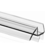 Glass Door Seal Strip Ultra Clear Durable Polycarbonate Stop, 36&quot; Long S... - $733.90 MXN