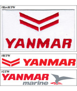 Yanmar Marine Fishing Outboards Motor Badge Iron on Embroidered Patch - $9.99