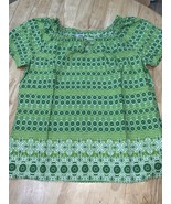 Medium Women’s Izod Green Top - $16.16 CAD