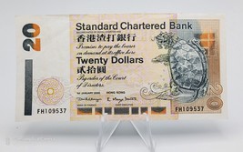 Hong Kong Banknote ~ Standard Chartered Bank 20 Dollars 2000  P-285c - £8.18 GBP