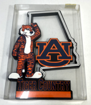 Auburn Tigers Licensed Shelia&#39;s Au Tiger Country Ncaa Football Wood PLAQUE/SIGN - £19.57 GBP