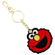 Sesame Street TV Show Elmo Face Patch Key Chain NEW UNUSED SEALED - £7.01 GBP