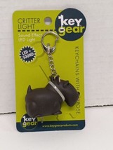 Key Gear Critter Light Scottish Terrier Led Light KEYCHAIN-DOG Brand New - £5.19 GBP