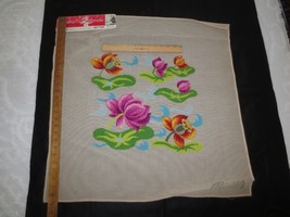 BUCILLA Pre-Worked COUNTESS CIS ZOLTOWSKA  NEEDLEPOINT CANVAS  - 27&quot; x 27&quot; - $45.00