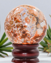 Rojo COBRA JASPE Cristal Esfera Curación Piedra Metafísica Decoración... - $92.24