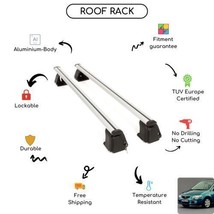 Bare Roof Rack Cross Bars Set for Mazda Premacy Minivan 1999 - 2003 - $164.65