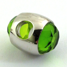 Lauren G Adams Rhodium Virgo August Birthstone Peridot Cz  Bead Charm, F... - $392.12 MXN