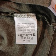 Carhartt Men's Work Wear Time To Earn That Buck Hunting Long Sleeve T-Shirt Sz L image 6