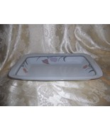 Dansk Tivoli Belle Fluers Gray Rectangular Baker Serving Dish (Retired 1... - $9.85